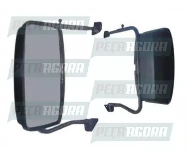 ESPELHO METAGAL 20Q54 C/SUP DIR VW 2005 HAST.MEDIA (164501)