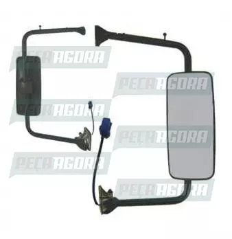 ESPELHO MK COMPLETO C/SUPORTE ESQ C/DESE. MB 1938S (182588)