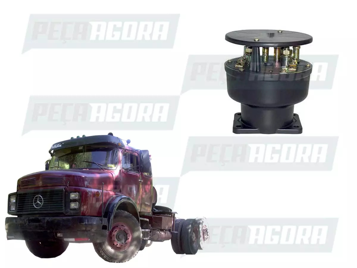 CHAVE COMUTADORA REVERSIVEL CHUVERAO MB MERCEDES BENZ 1519 CAMINHAO  (5454208,)