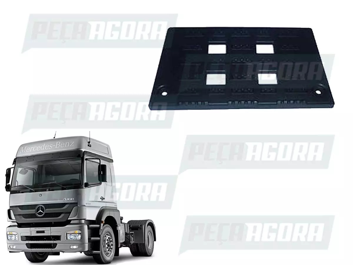 TAPETE PISANTE INFERIOR CAMINHAO MB AXOR 2013... (9586661028-FC430547)