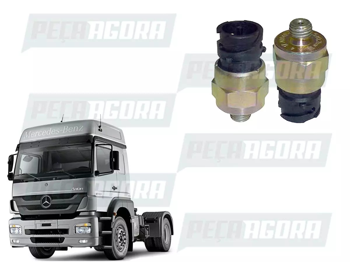 INTERRUPTOR BALAO AR ORIGINAL MB ATEGO AXOR 5,5 BAR MERCEDES BENZ (0045455414.)