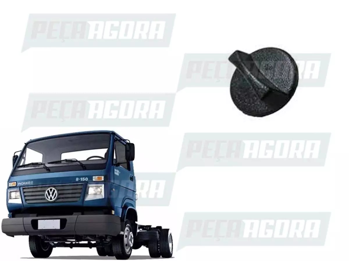 BOTAO TRAVA FECHO DO PAINEL VW DELIVERY VW 7100 7110 7120 8120 8150 13190 15190 