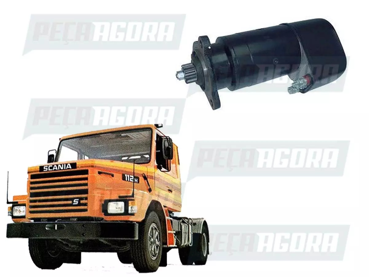 MOTOR DE PARTIDA 24V 4,41KW PARA SCANIA 112 113 DS11 (349575)