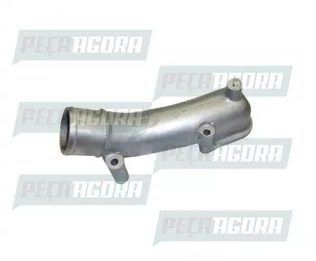 TUBO FLANGEADO DO RADIADOR PARA SCANIA TODOS SERIE 4 ALUMINIO (1400145)