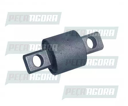 CAIXA 2 BUCHA TENSOR RANDON 2000 TRUCK COM PINO 17X55X63X103MM POLIURETANO PRETO