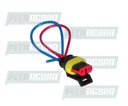 CHICOTE 2 VIAS DAS LANTERNAS LATERAIS CARRETAS COM LED (ETE7731)