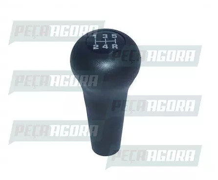 MANOPLA ALAVANCA CAMBIO 5 MARCHAS RE PARA BAIXO VOLARE V8 W8 W9 (6010004012004)