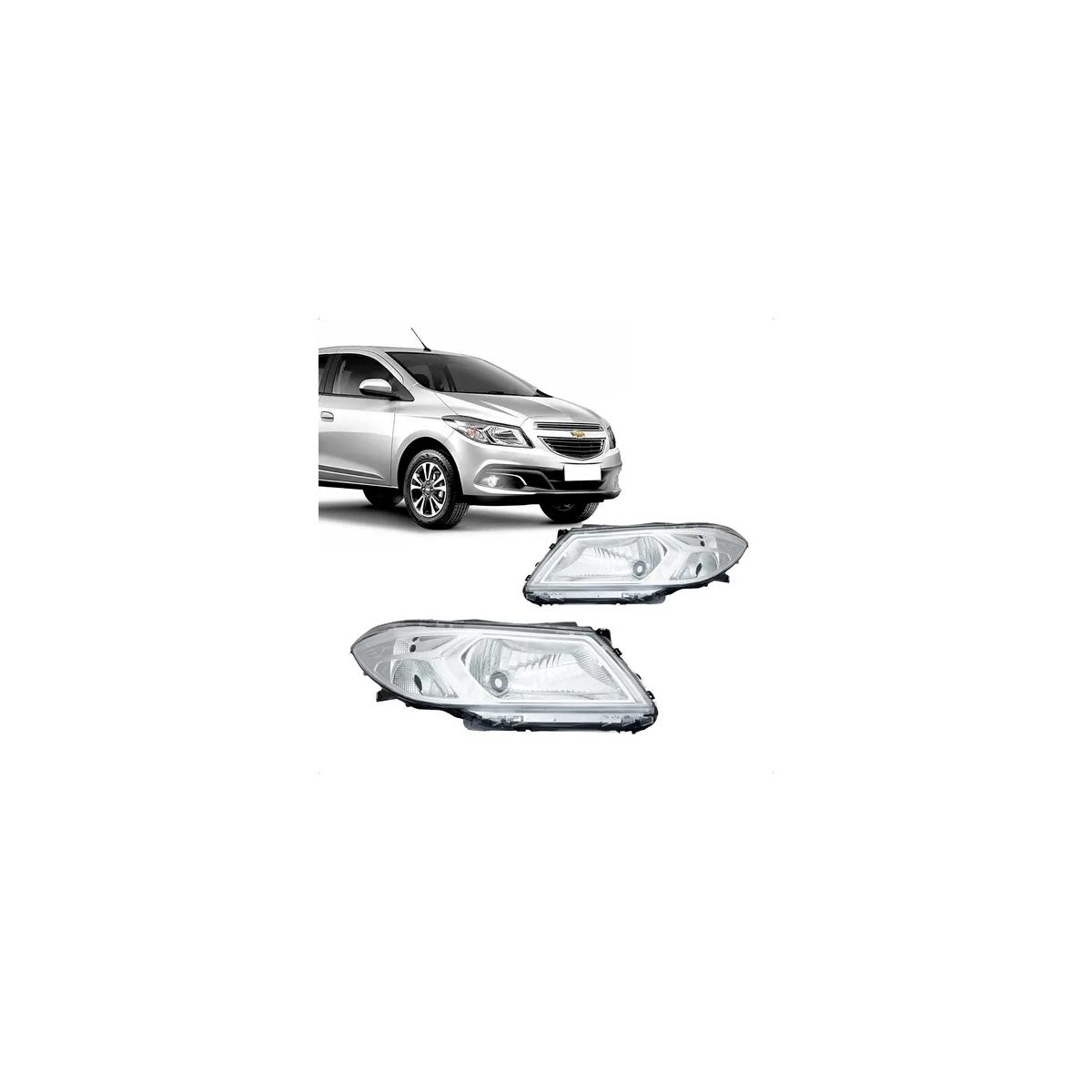 FAROL SIMPLES ESQUERDO VW GOL 2018 A 2023 SAVEIRO VOYAGE G8 (RF35275)