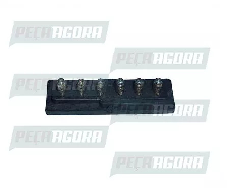CAIXA 2 BAQUELITE MACHO PLASTICO 6 POLOS CARRETAS (CX.910900**2)