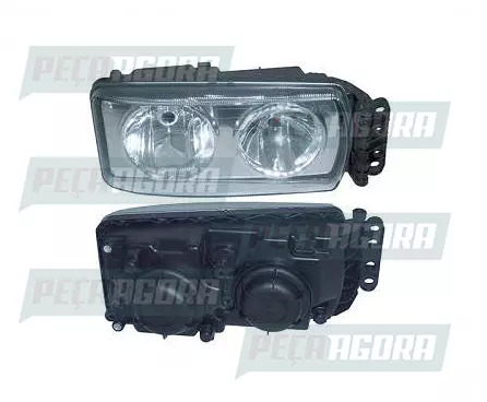 FAROL DIANTEIRO LADO ESQUERDO PARA IVECO STRALIS (504238117.)