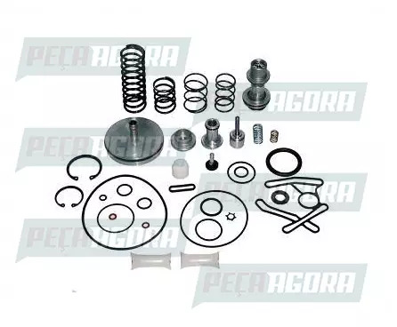JOGO REPARO VALVULA SECADOR AR PARA IVECO STRALIS TODOS (42547925)