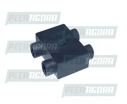 CAIXA DE FUSIVEL METALICO 2 POLOS PARA SCANIA KT113 F113 K113 (273286)