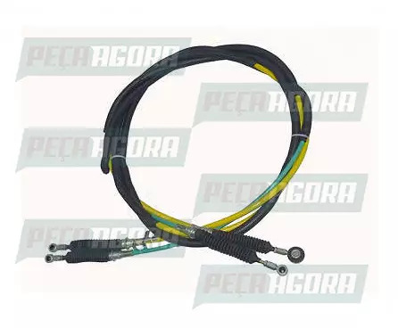 CABO ENGATE ALAVANCA CÂMBIO VERMELHO COM TERMINAL FORD 1317 4X2 1517 4X2 1717 4