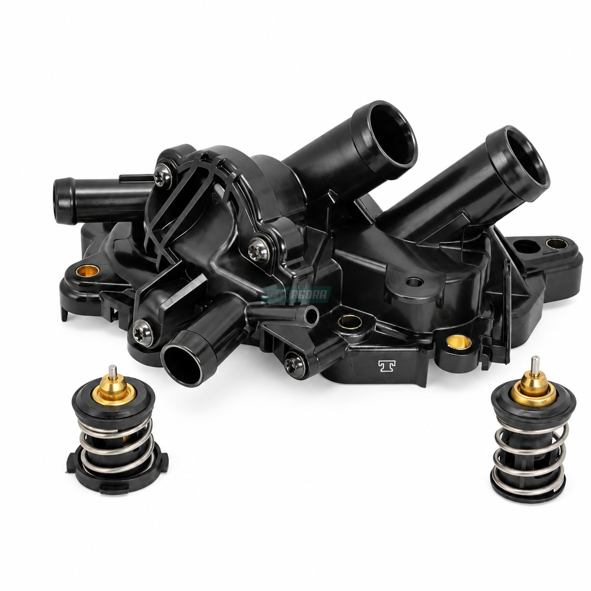 VALVULA TERMOSTATICA VW, CROSS, FOX,GOL, GOLF (04C121115H-04C121115F)