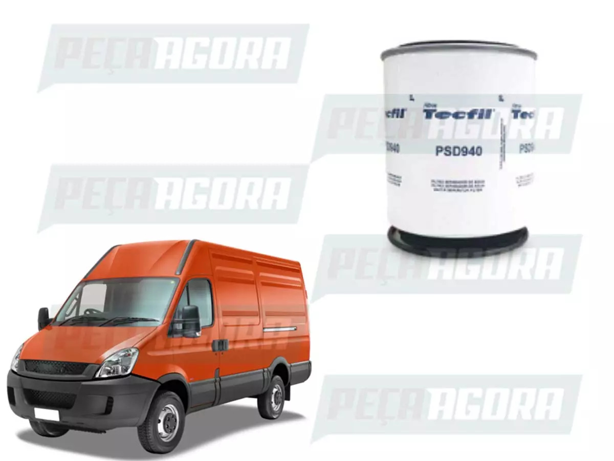 FILTRO DE COMBUSTIVEL PARA IVECO DAILY ECOLINE 2013 EM DIANTE (PSD940)