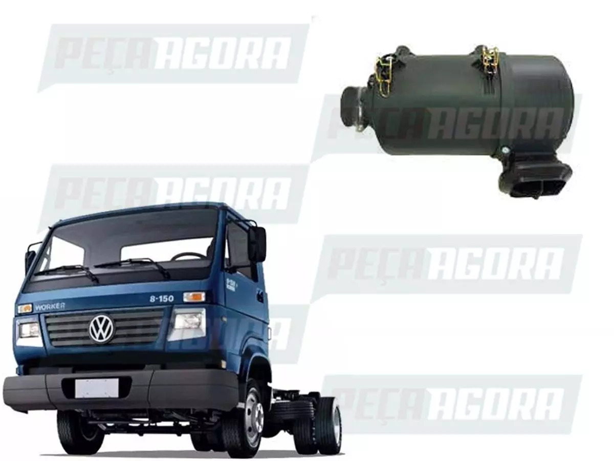 CARCACA FILTRO PURIFICADOR AR COMPLETO VW VOLKSWAGEN 7100 7110 7120 8120 8150 (2