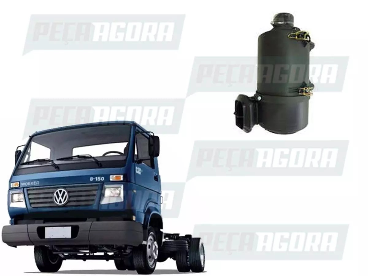 CARCACA FILTRO PURIFICADOR AR SEM ELEMENTO SEM INDICADOR VW VOLKSWAGEN 7100 7110