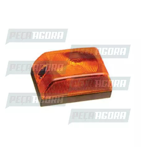 LANTERNA LATERAL BAU GRANDE MODERNA*ARREDONDADA AF 341* (240258)