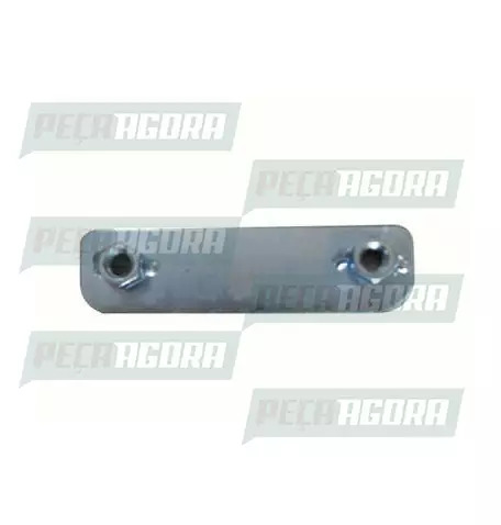 CHAPA PORCA SUPORTE PARALAMA PARA SCANIA 112/VOLVO/VOLKSWAGEN/CARGO COM PORCA (4