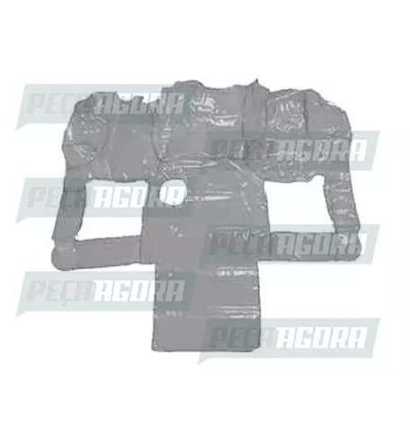 TAPETE VINIL MERCEDES-BENZ 1620 BICUDO/2006 ELETRONICO COM CAPO - CINZA (420011)