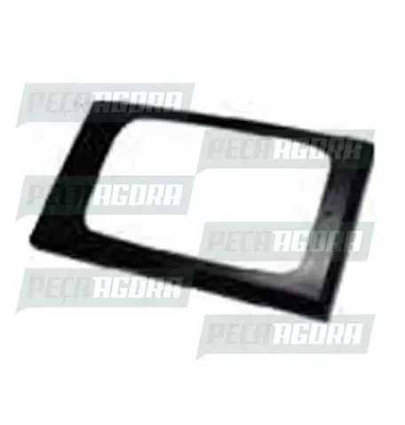 MOLDURA FAROL PARA SCANIA 112/113 PRETA IAM (279335)