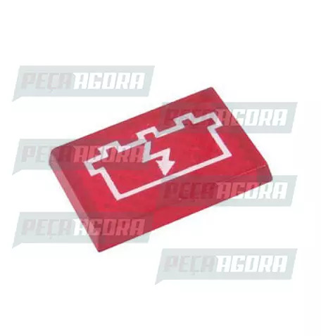 LENTE PAINEL NOVO CONTROLE CARGA VERMELHA (248032)