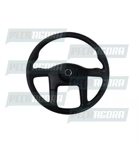 VOLANTE 450MM SPORT PARA SCANIA 112/113 COM BUZINA PRETO (238074)