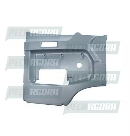 FORRO PORTA PRE-MOLDADO MERCEDES BENZ 1618 BICUDO HPN ESQUERDO CINZA ESPECIAL (4