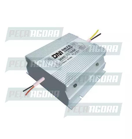 CONVERSOR VOLTAGEM TENSAO 24V PARA 12V  25AMP. (288001)