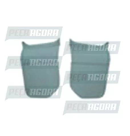 PAR TAPA ESTRIBO PEGA CHINELO FORD CARGO ANTIGO FIBRA (279257)