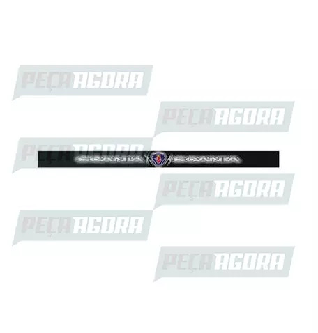 FAIXA PARAB.TUNNING PARA SCANIA   SILVER (115086)