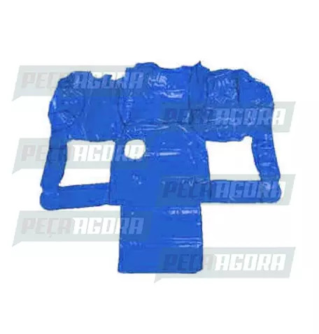 TAPETE VINIL MERCEDES-BENZ 1620 BICUDO/2006 ELETRONICO COM CAPO - AZUL (420010)