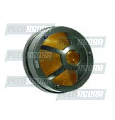 LANTERNA ESTRIBO PRETA 03 JANELAS - AM 333 AF (240253)