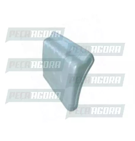 MEIO PARALAMA MERCEDES BENZ 1938 DIANTEIRO CINZA PLASTICO ESPECIAL (69652074197)