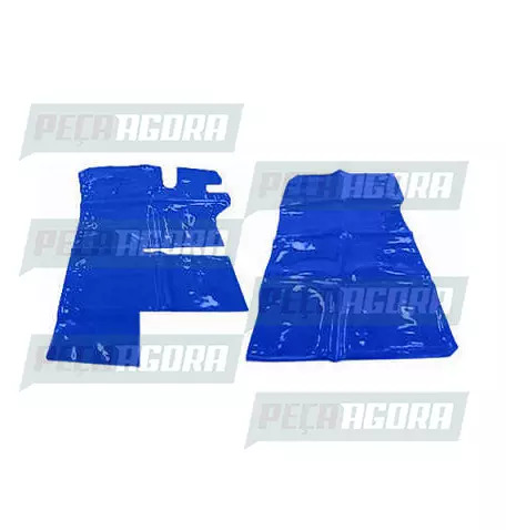 TAPETE VINIL PARA SCANIA T-113 SEM B/C - AZUL (419723)