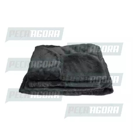 CAPA PELUCIA CHINIL CAMA MB 1935/1941 PRETA (352117)