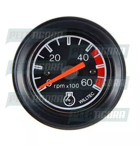 RELOGIO VOLKSWAGEN TACOMETRO 380HTZ 6000RPM 12V 60MM 12M (TOO919253)