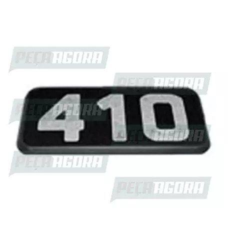 EMBLEMA ACRILICO FRONTAL ORIGINAL VOLVO''410'' (101067)