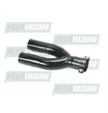 TUBO TERMINAL CURVO PINTADO 3,5''AD004 FABBOF DUPLO Y (228200)