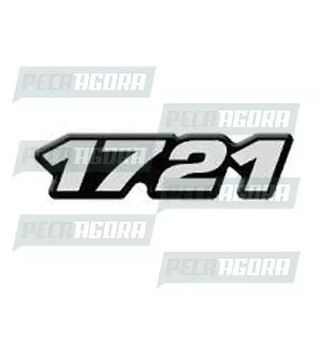 PAR EMBLEMA RESINADO ESPECIAL MERCEDES BENZ''1721'' (101089)