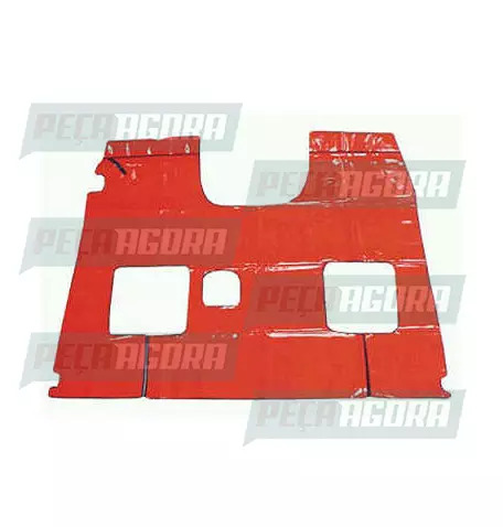 TAPETE VINIL VOLVO 93/95 NL SEM AR - VERMELHO (419705)