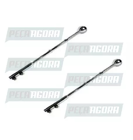 PAR BALIZA CIULLA CURVA MB 608/F4000 COM SUPORTE ANEXO 70CMS M6A (019015)