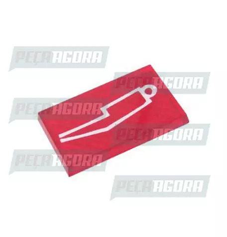 LENTE PAINEL ANTIGO PRESSAO OLEO PARA SCANIA VERMELHA (248006)