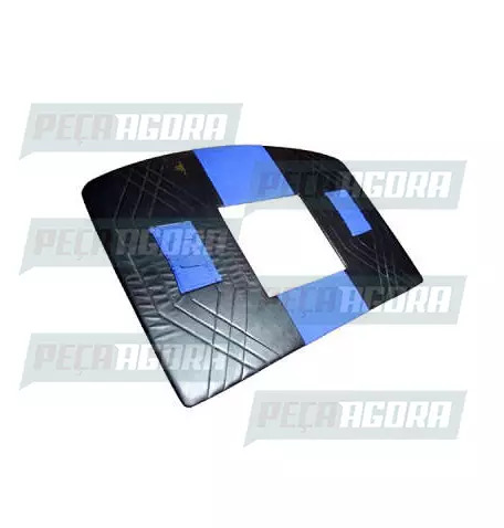 FORRO TETO SAO GERALDO VELUDO MERCEDES BENZ 608 PRETO (221003)