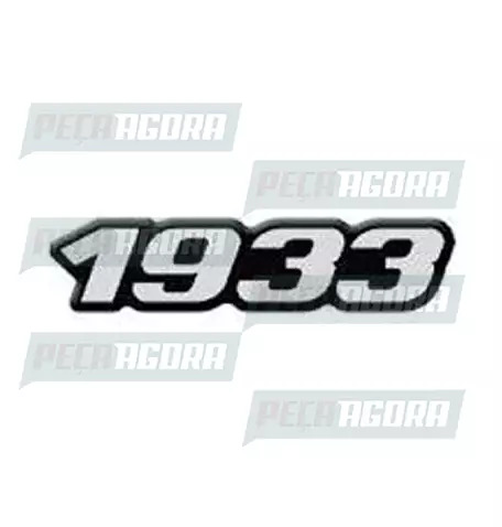 PAR EMBLEMA RESINADO ESPECIAL MERCEDES BENZ''1933'' (101115)