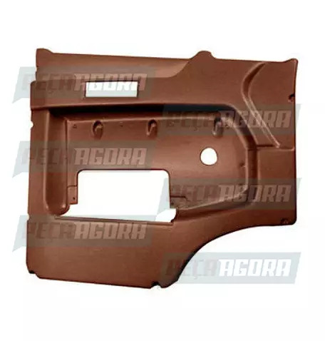 FORRO PORTA PRE-MOLDADO MERCEDES BENZ 1618 BICUDO HPN ESQUERDO MARROM ESPECIAL (