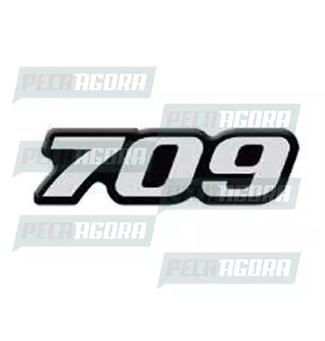 PAR EMBLEMA RESINADO ESPECIAL MB''709'' (101086)