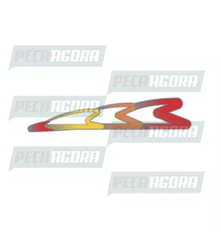 FAIXA LATERAL 3 ANOS MERCEDES BENZ 98 VERM. COM  PRATA (418908)