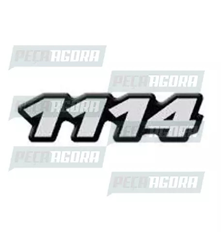 PAR EMBLEMA RESINADO ESPECIAL MERCEDES BENZ''1114'' (101033)