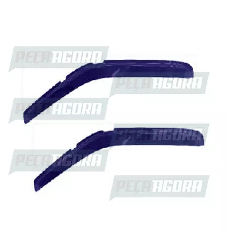 PAR PAR CALHA CHUVA F-4000 99/F-350 - AZUL ORIGINAL (420320)